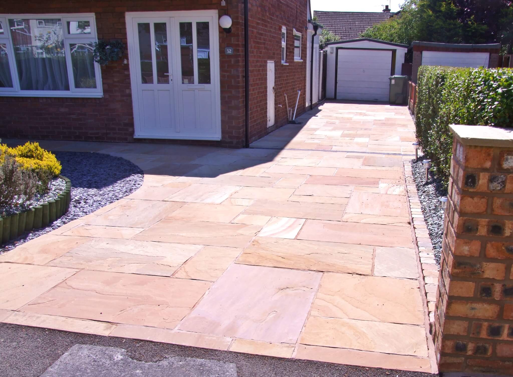 Natural Stone Driveways Abel LandscapingAbel Landscaping
