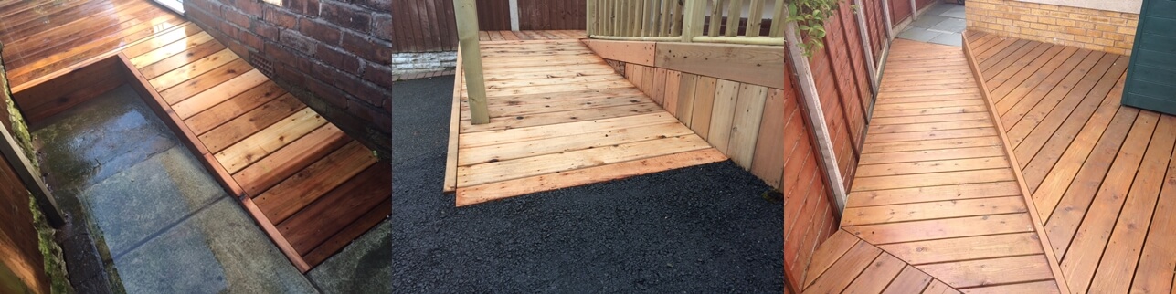 Decking Ramps Cheshire