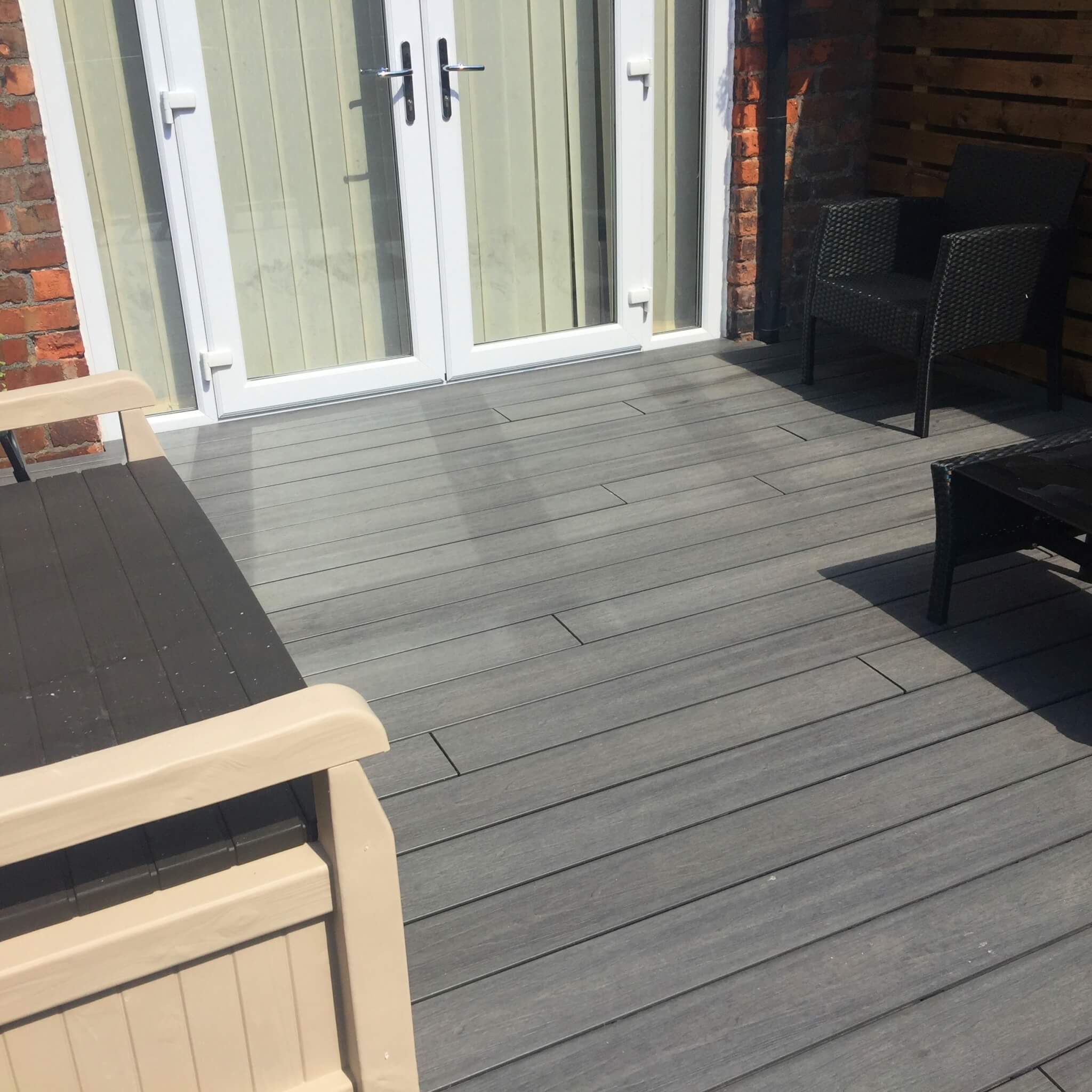 Composite Decking Contemporary Symphony Vitrified Paving Crosby Merseyside Abel