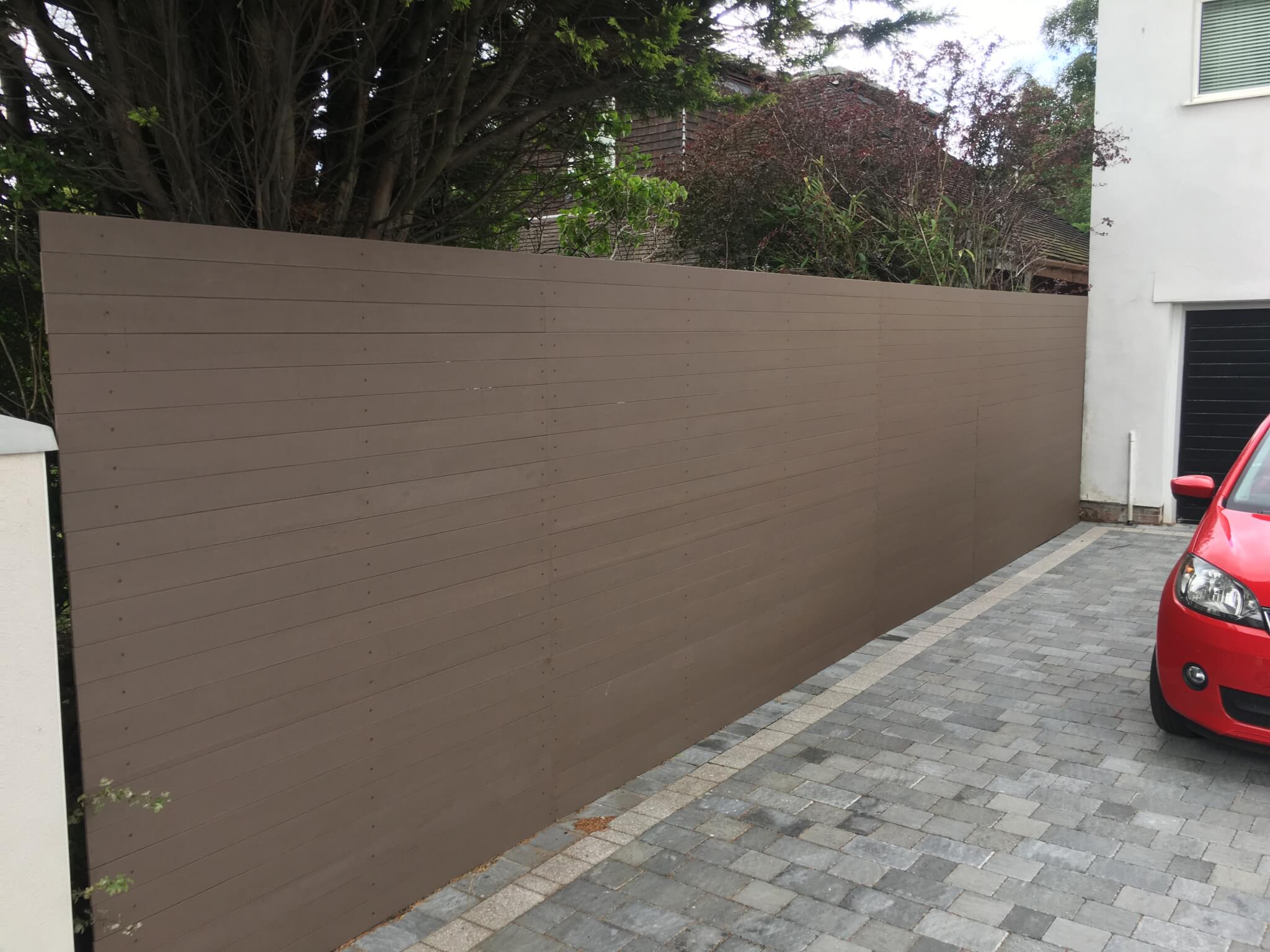 Contemporary Composite Fence Panels Formby Merseyside | Abel Landscaping